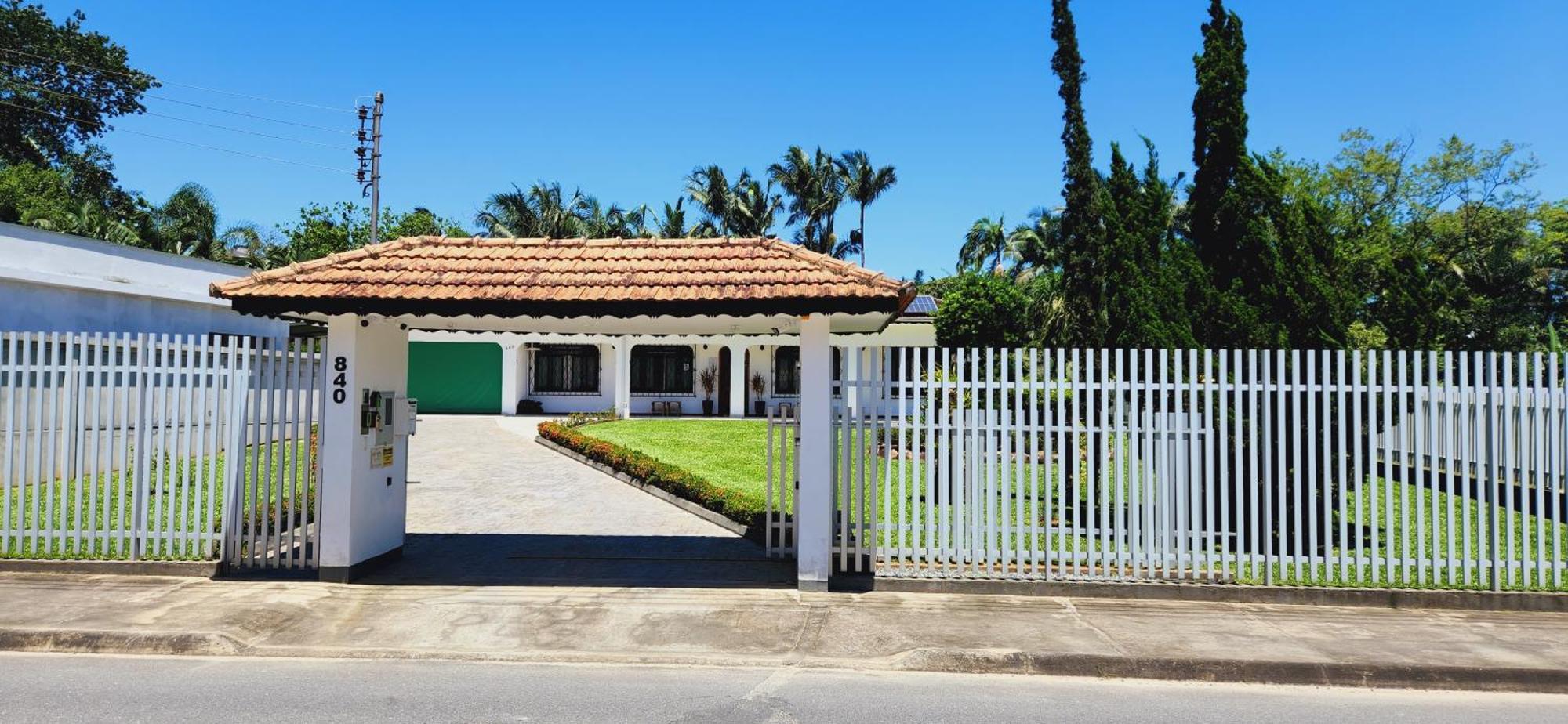 Apartamento Casa Hoffmann Pomerode Esterno foto