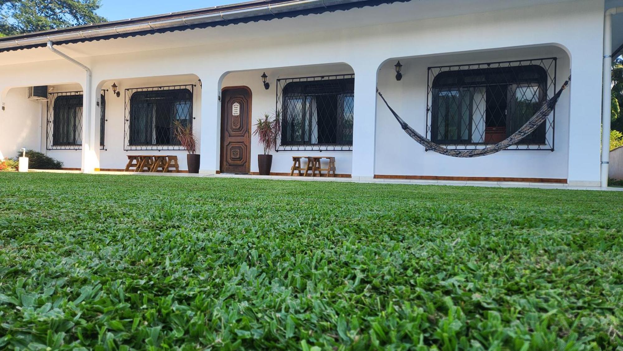 Apartamento Casa Hoffmann Pomerode Esterno foto