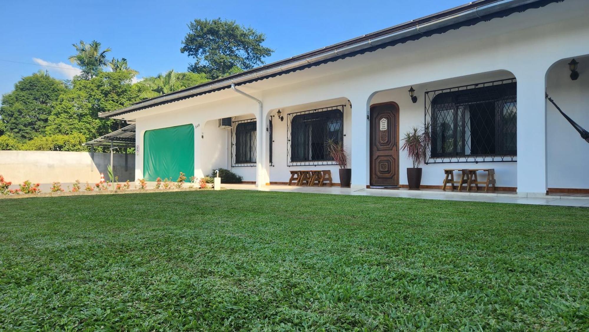 Apartamento Casa Hoffmann Pomerode Esterno foto