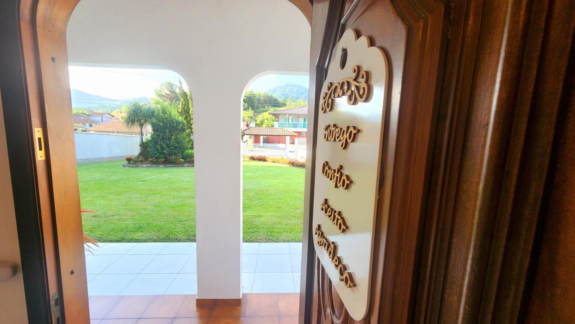 Apartamento Casa Hoffmann Pomerode Esterno foto